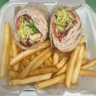 Turkey BLT Wrap