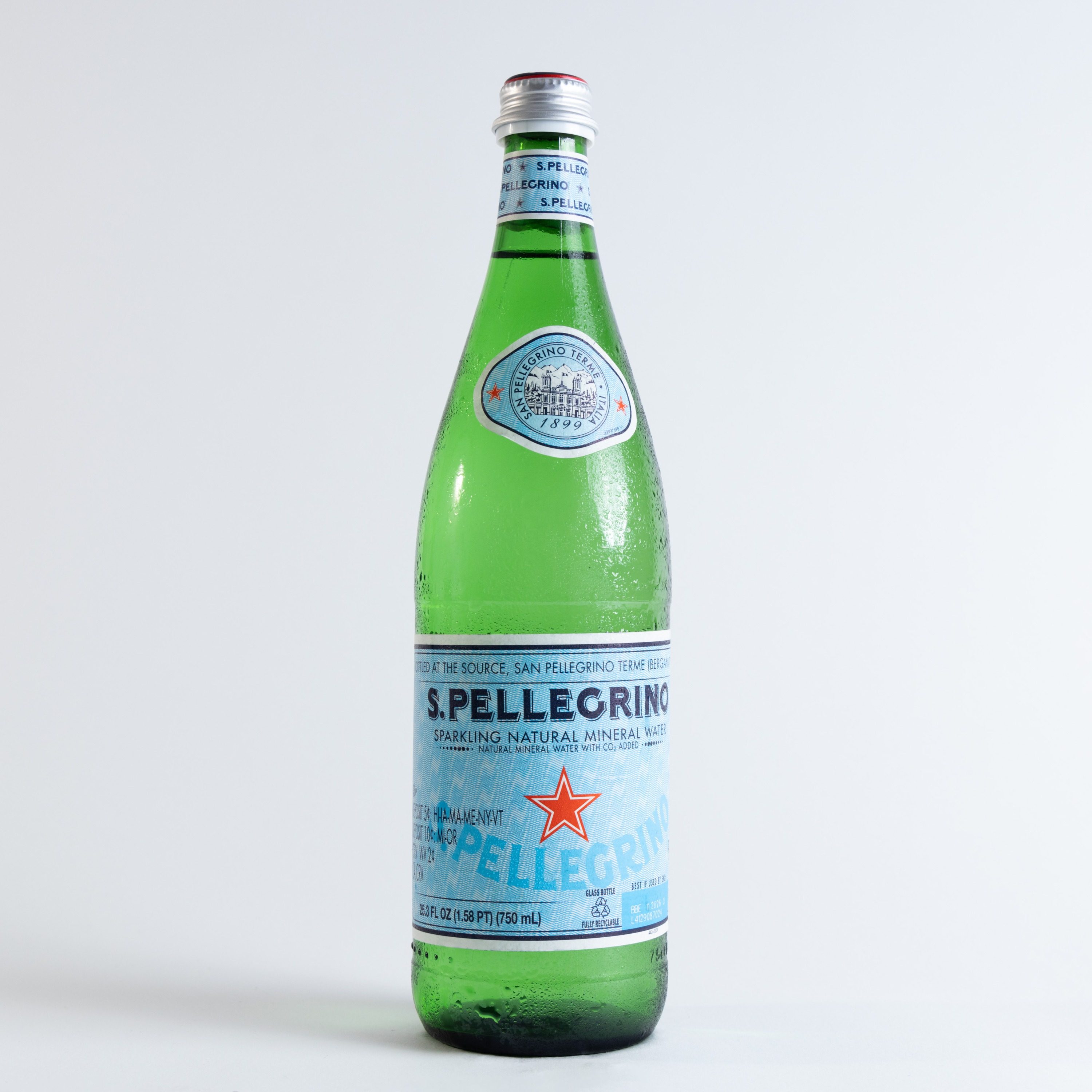 Pellegrino Water.