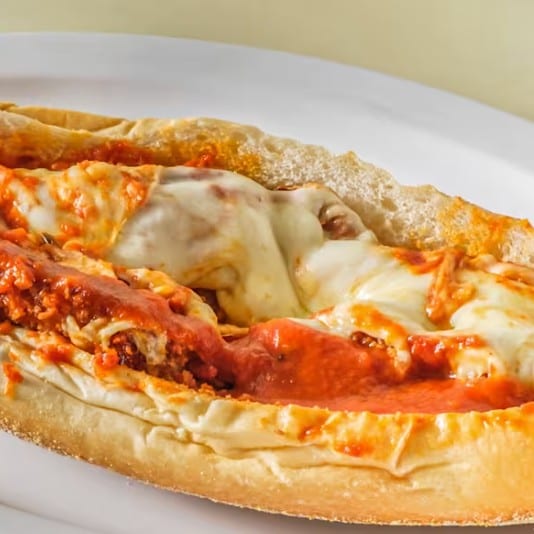 Chicken Parmigiana Sandwich.