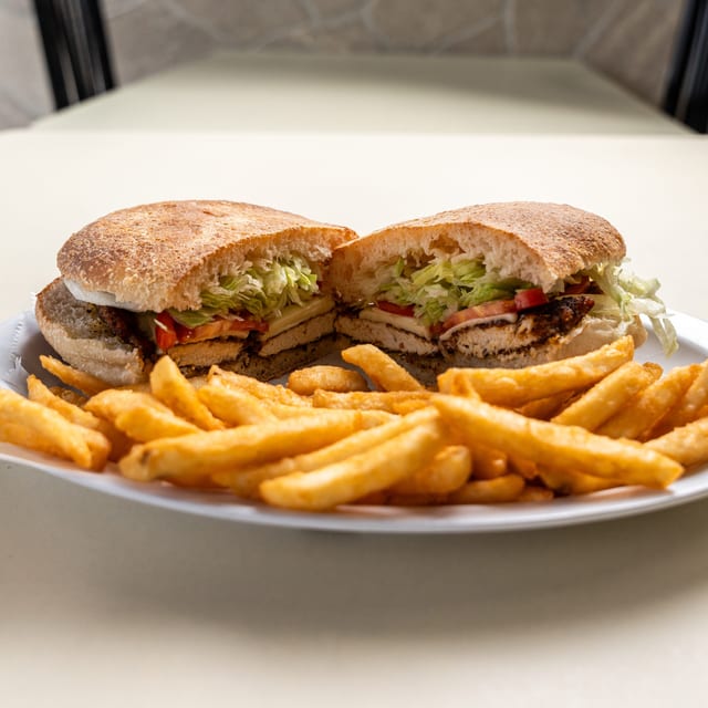 Blackened Chicken Panini.