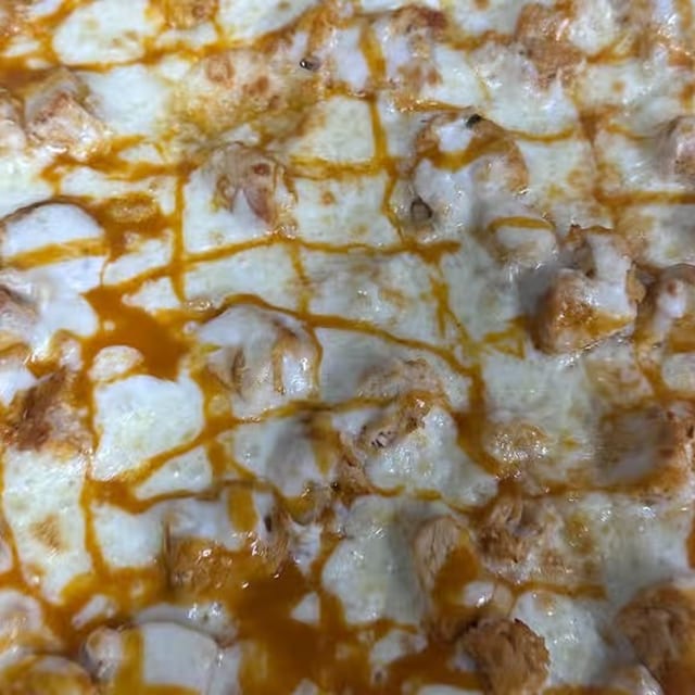 Buffalo Chicken Pizza.